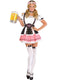 Oktoberfest Bavarian Beer Maid Costume