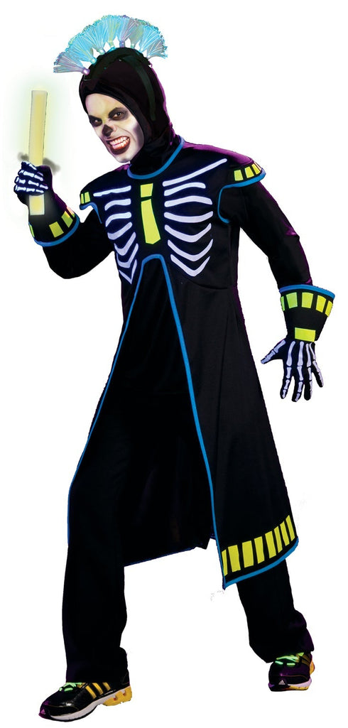Ravin' Skeletech Adults Costume