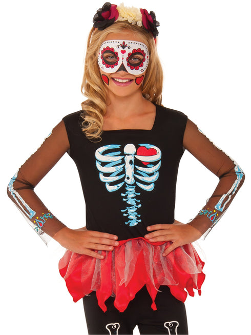 Scared To The Bone Girls Costume
