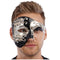 Venetian Half Face Mask, Black