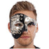 Venetian Half Face Mask, Black