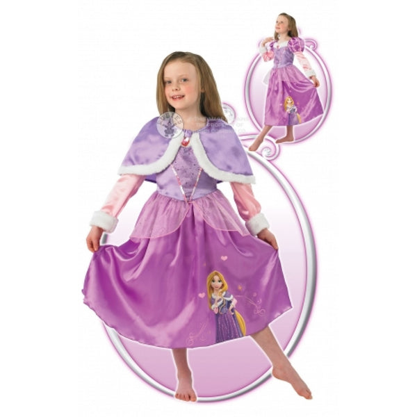 Winter Rapunzel Fancy Dress Costume