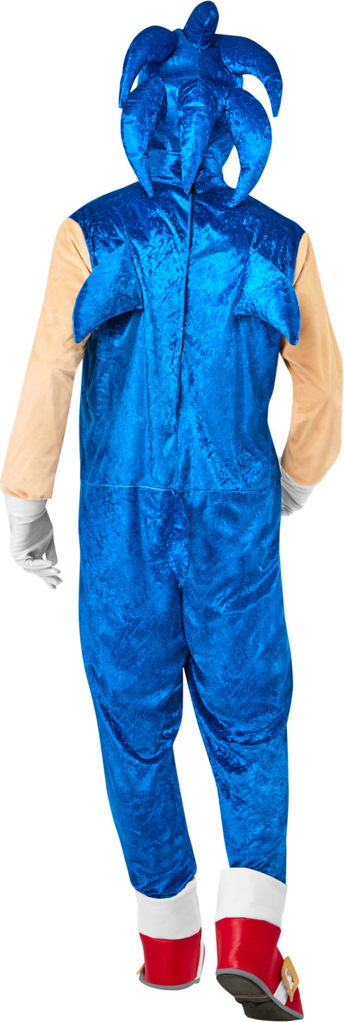Adult Deluxe Sonic The Hedgehog Costume