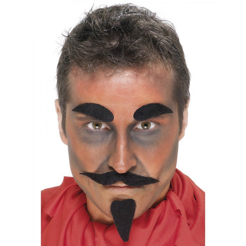 Devil Facial Hair Beard Set