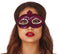 Ladies Baroque Black/Purple Mask