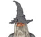 Canvas Grey Wizard Hat