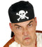 Black Fabric Pirate Hat