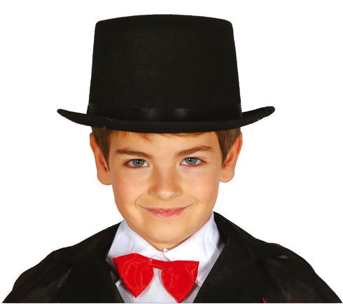 1920s Gangster Or Wizard Of Oz And Magician Felt Top Hat For Child Fancy DressUp