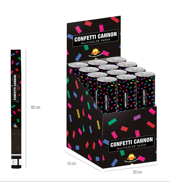 Multicolor Confetti Cannon Shooter 60CM