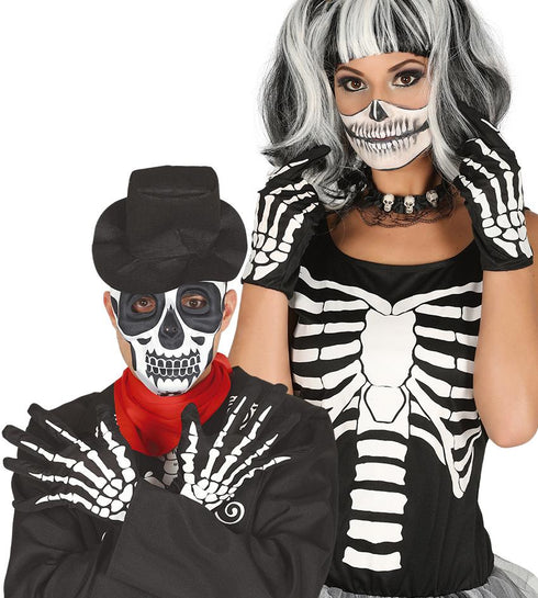 Pair Of Skeleton Gloves