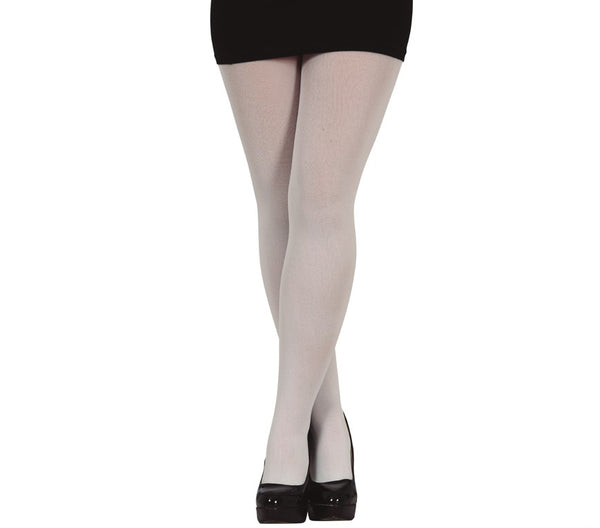 Female Fancy Fishnet White Nylon Tights for Casual And Party Wear Only for Adults