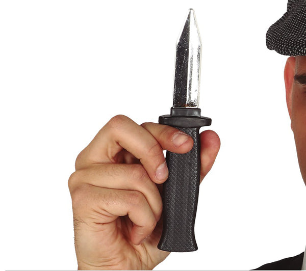 1920s Gangster & Master of Magic Wizard Retractable Knife 19 CM Black