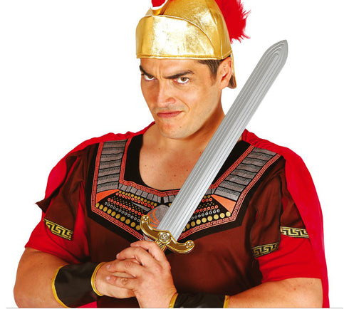 Medieval Plastic Roman King Sword 60 CM Also For Knight & Roman Warrior Costume Accessory