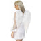 Angel Wings White Feathered