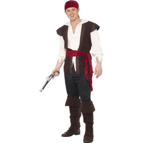 Pirate Costume WITH BOOTCOVERS