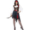 Pirate Lady Costume Brown
