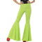 Flared Trousers Ladies Green