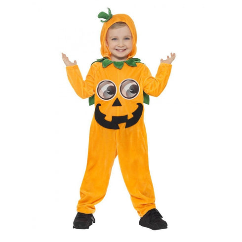 Pumpkin Toddler Costume, Orange & Black
