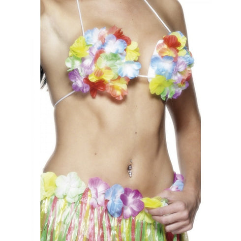 Hawaiian Flowered Bra
