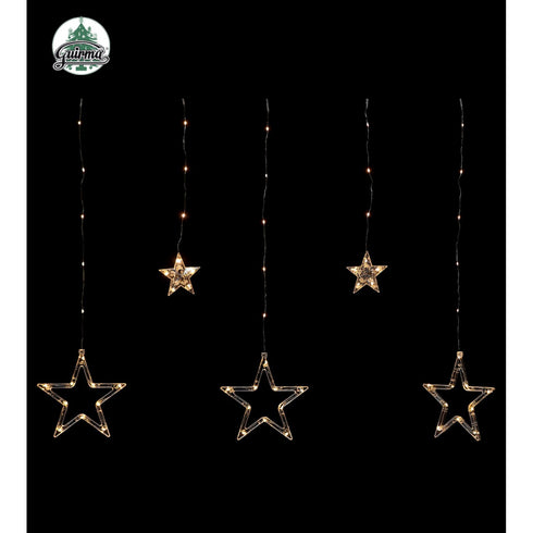 Christmas Flashing Giant Stars Led Lights 12 Pack