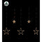 Christmas Flashing Giant Stars Led Lights 12 Pack