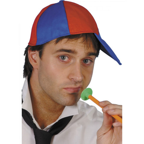 Schoolboy Cap Blue and Red