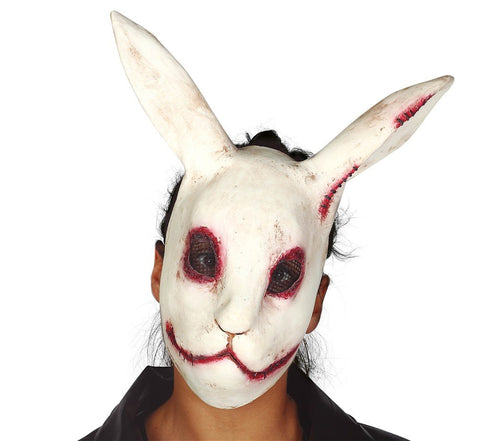 Latex Scary Rabbit Mask