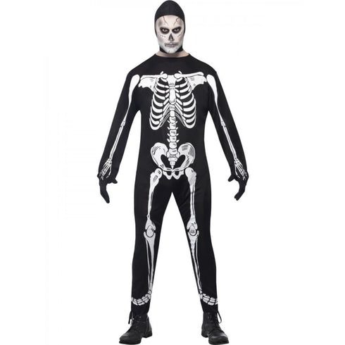 Skeleton Jumpsuit Costume