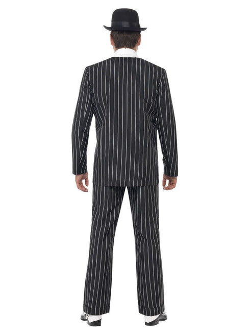 Vintage Gangster Boss Costume, Black