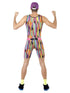 Aerobics Instructor Costume, Multi-Coloured