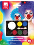 Smiffys Make-Up FX, 7 Colour Palette, Grease, Mult