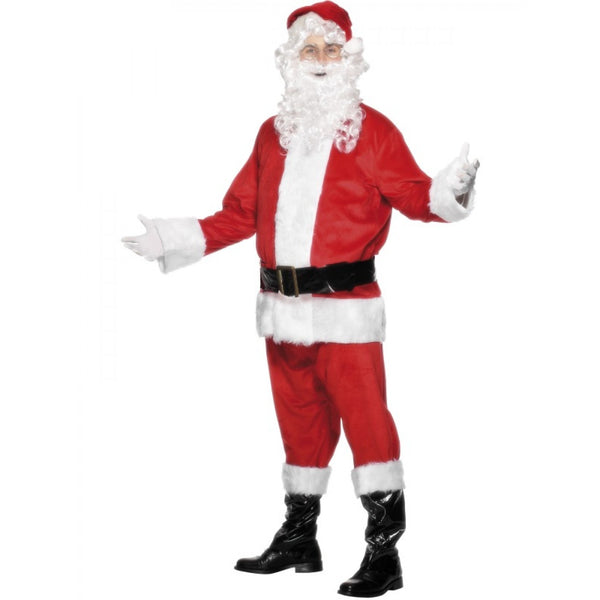 Santa Costume Velour