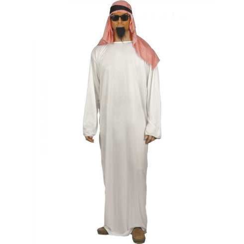 Fake Sheikh Costume, White