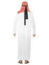 Fake Sheikh Costume, White