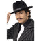 Gangster Hat Black Velour