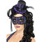 Grotesque Burlesque Hat and Eyemask Set