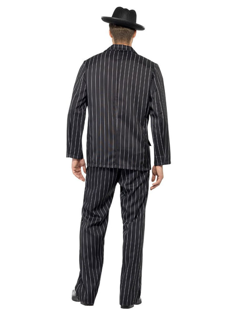 Zoot Suit Costume, Male, Black