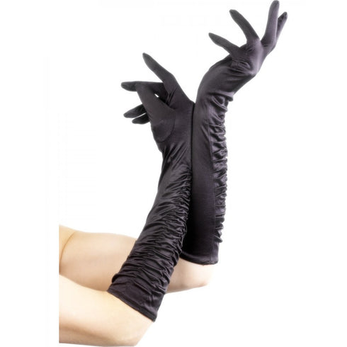 Temptress Gloves Long Black
