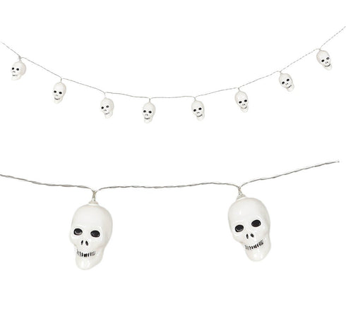 10 Skull Led Garland 165CMs
