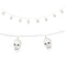 10 Skull Led Garland 165CMs