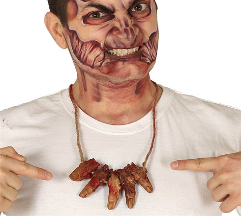 5 Bloody Fingers Necklace