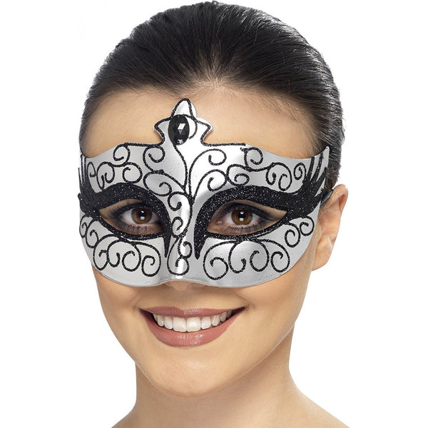 Gothic Swan Masquerade Eyemask
