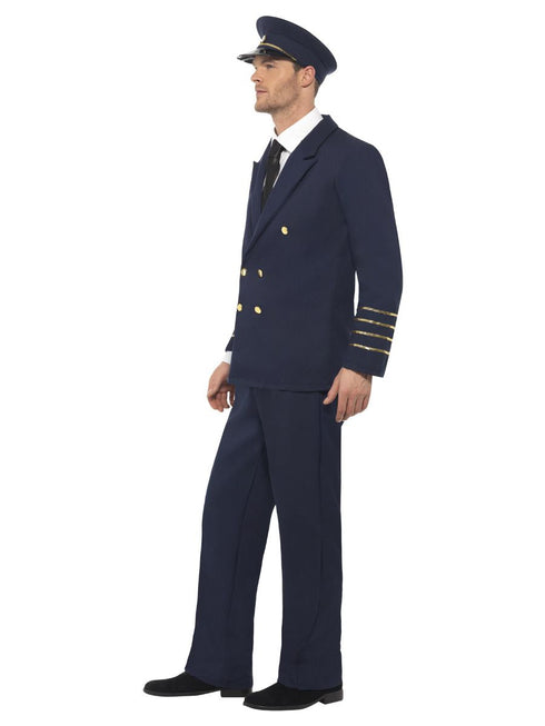 Pilot Costume, Navy Blue