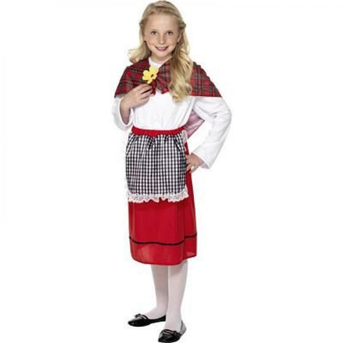 Traditional Welsh Girls Costume