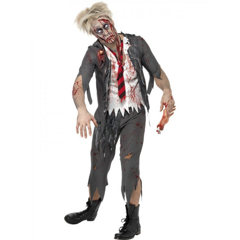 High School Horror Zombie Schoolboy Costume