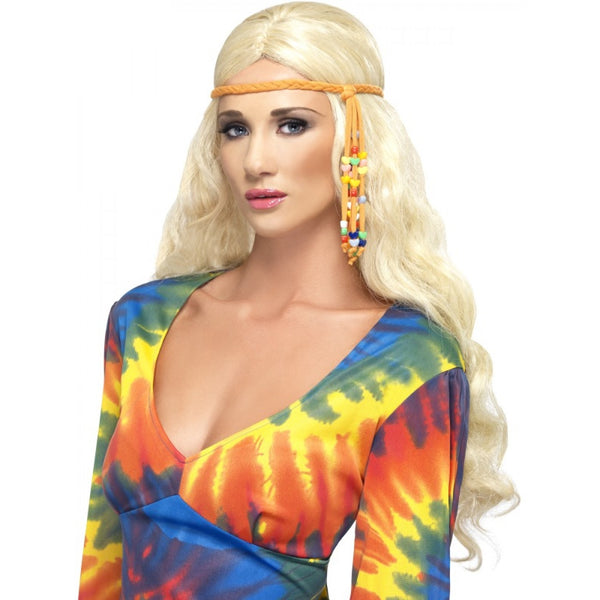 1960s Hippie Beaded Headband