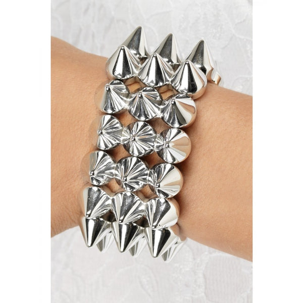 Punk Spiked Bracelet