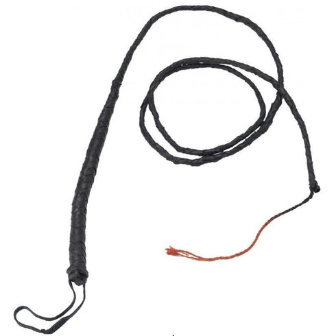 Long Bull Whip Black