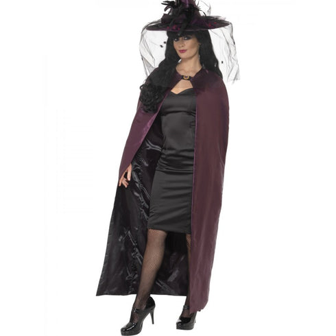 Reversible Cape Purple and Black