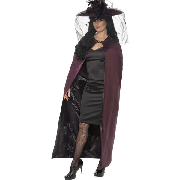 Reversible Cape Purple and Black
